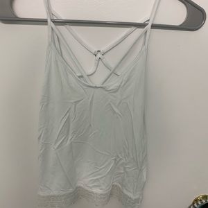 White American Eagle Strappy tank